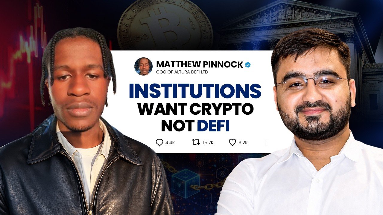 Why Are Institutions Still Fearing DeFi Despite Rising Adoption? Matthew Pinnock of Alura Explains