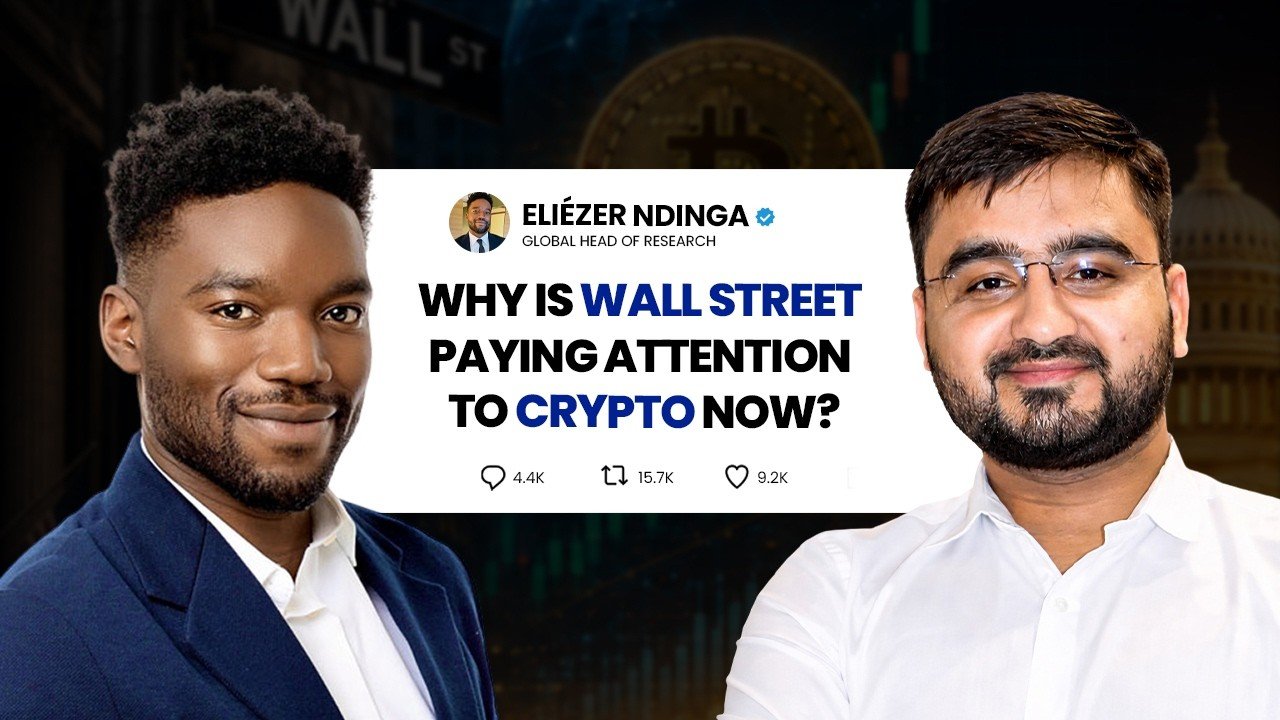 What Wall Street Sees in Crypto That Retail Is Missing? 21Shares’s Eliézer Ndinga Explains